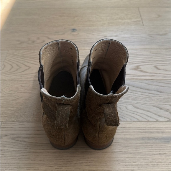 Poppy Barley women’s Militaire Brown leather Chelsea Boots size 8 - Picture 3 of 11